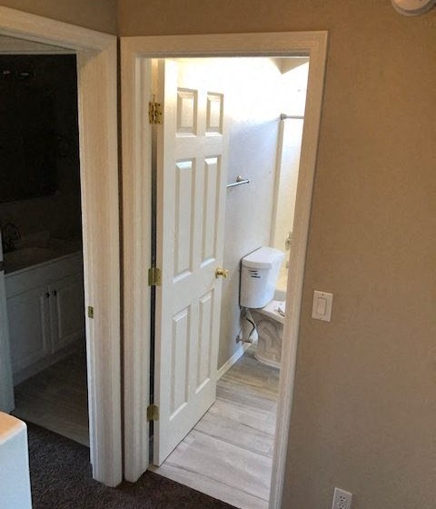 hallway to bathroom at Prescott Valley Townhomes in Prescott AZ
